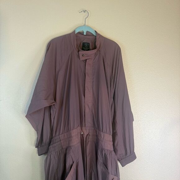 Athleta x Alicia Keys Mauve open back utility jumpsuit 22 - Picture 3 of 9